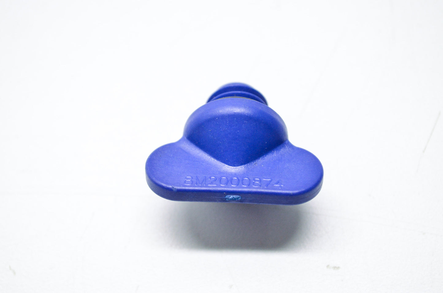 New OEM Mercury Blue Manifold Block Drain Plug w/O-ring NOS