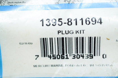 New OEM Quicksilver Mercury Marine Plug Kit NOS
