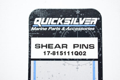 Mercury Marine Shear Pin Qty 3 NOS