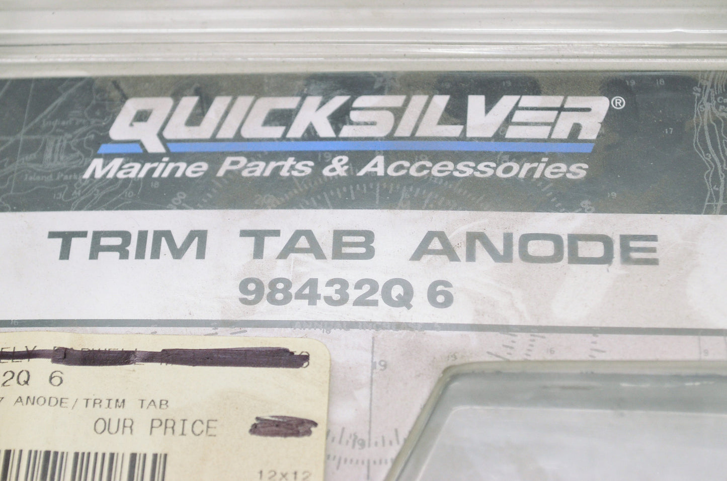 Mercury Marine Trim Tab Anode NOS