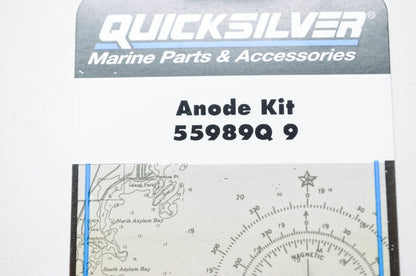 Quicksilver 55989Q 9 Mercury Marine Anode Kit NOS