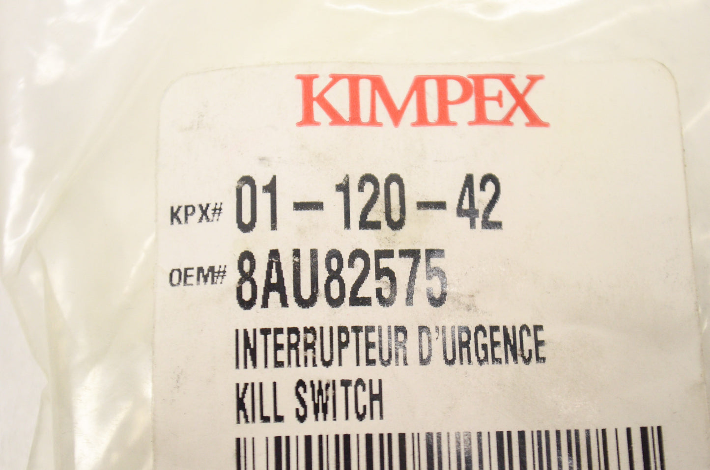 New Kimpex Kill Switch NOS