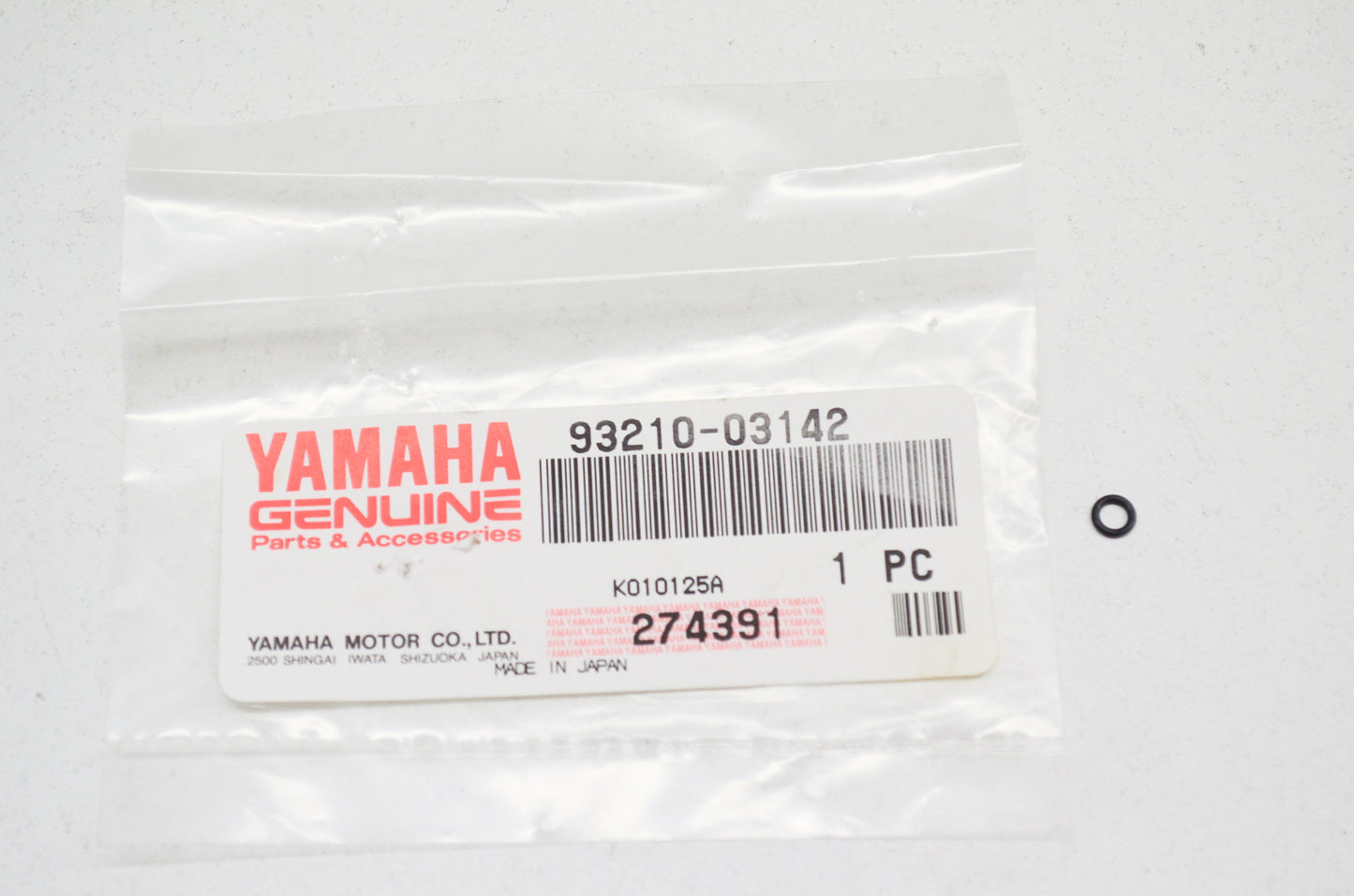 OEM Yamaha 93210-03142-00 O-Ring NOS