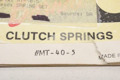 Barnett MT-40-5 Clutch Spring Qty 5 NOS
