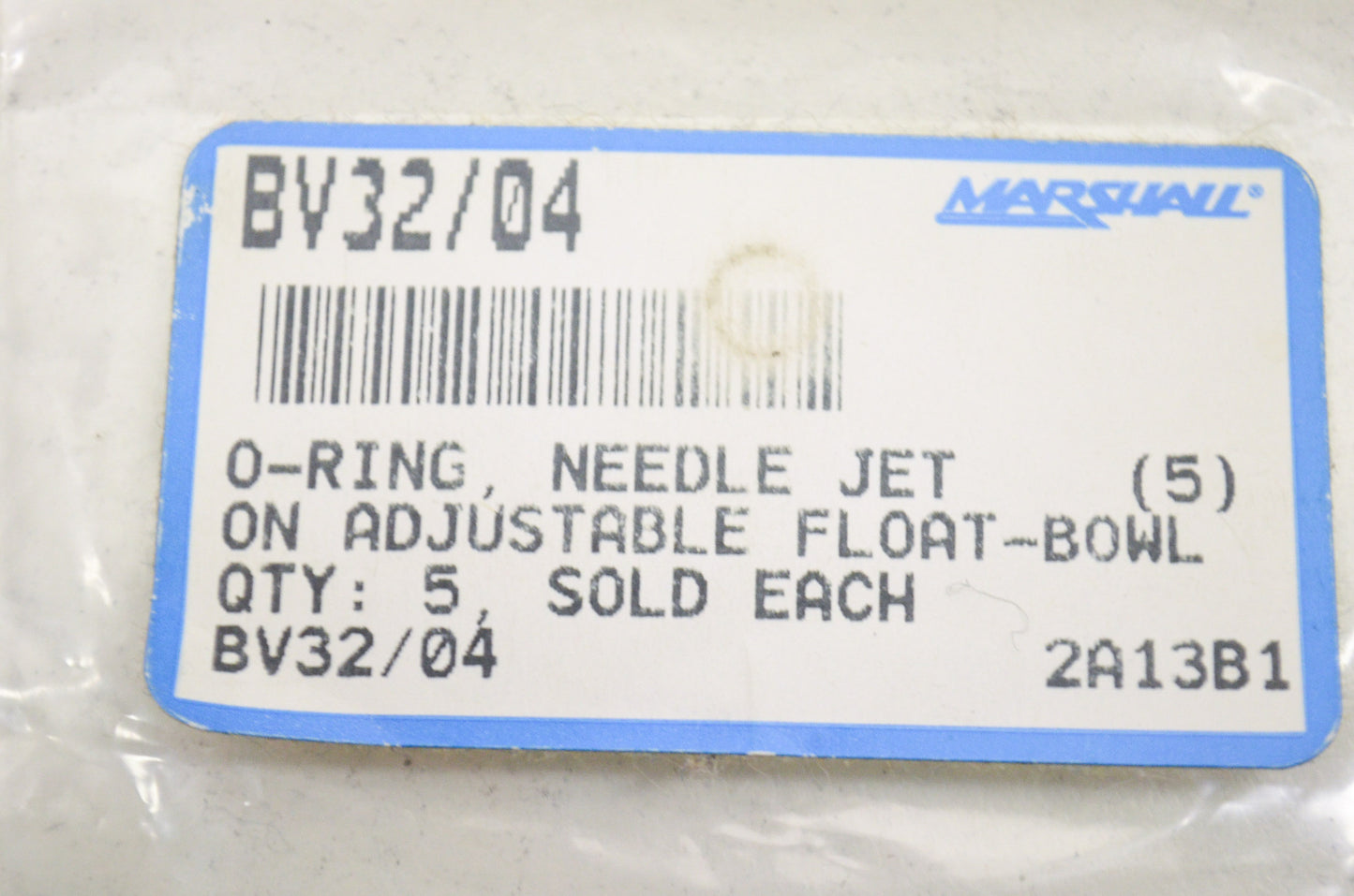 Needle Jet O-Ring NOS
