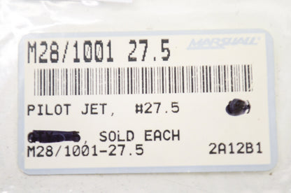 Marshall M28/1001 27.5, M28/1001-27.5 Pilot Jet Qty 2 NOS