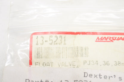 Marshall 13-5231, 018-101 Float Valve NOS
