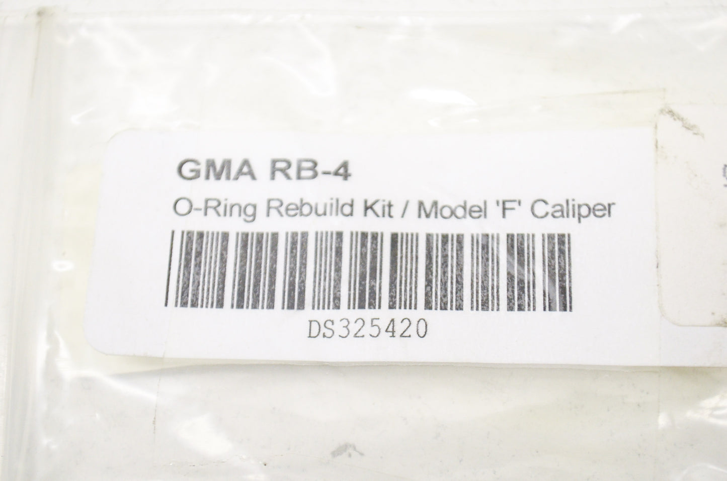 O-Ring Rebuild Kit for Model 'F' Caliper NOS