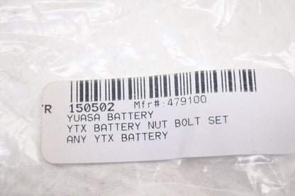 Battery Nut Bolt Set Qty 2 NOS