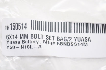 New Yuasa Battery Nut Bolt Set NOS