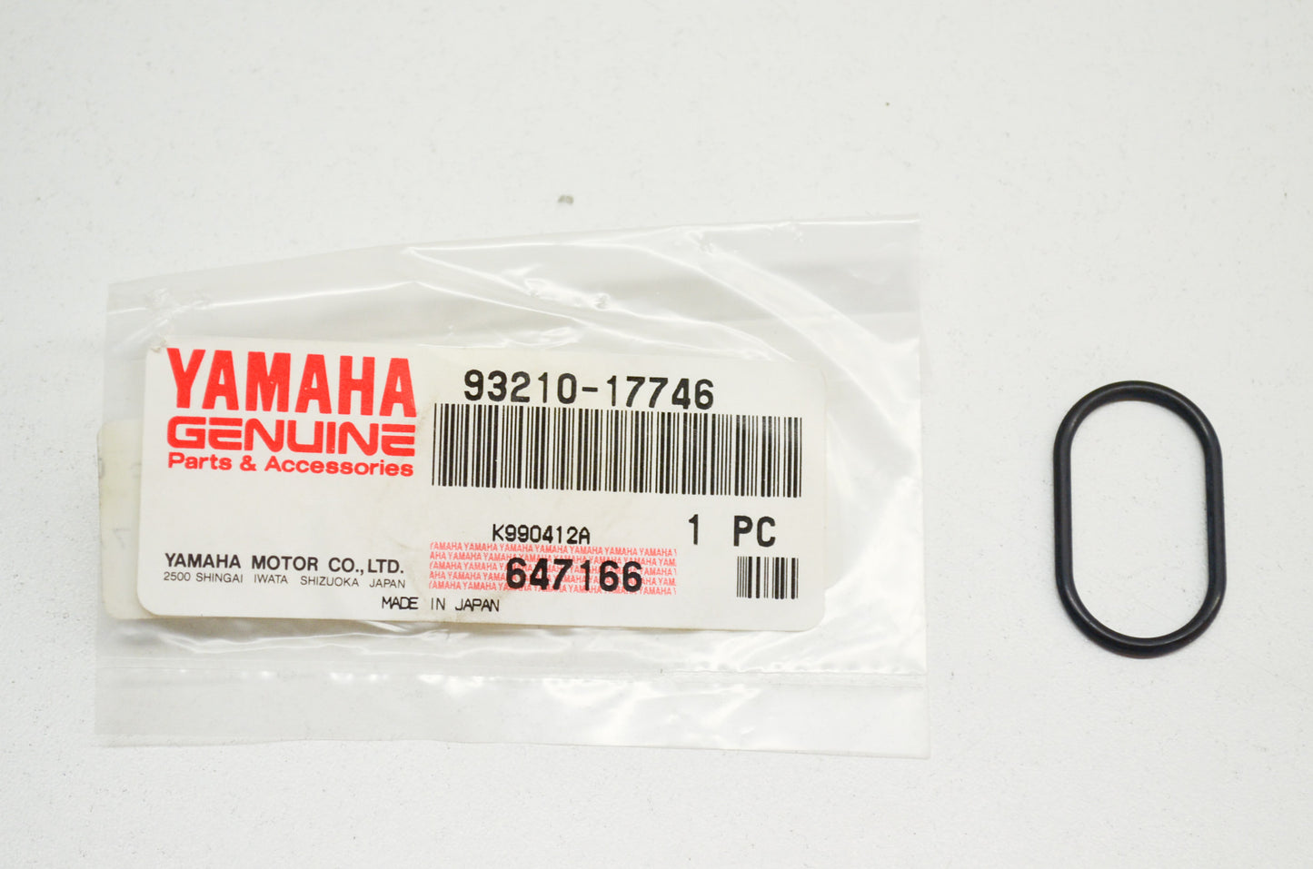 OEM Yamaha 93210-17746-00 O-Ring NOS