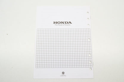 OEM Honda 61YB800W Second Edition Supplement Shop Manual WT20XKE WT30XK3 WT40XK2