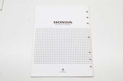 OEM Honda 61ZB400Z EB/EG/EM3500X Service Manual