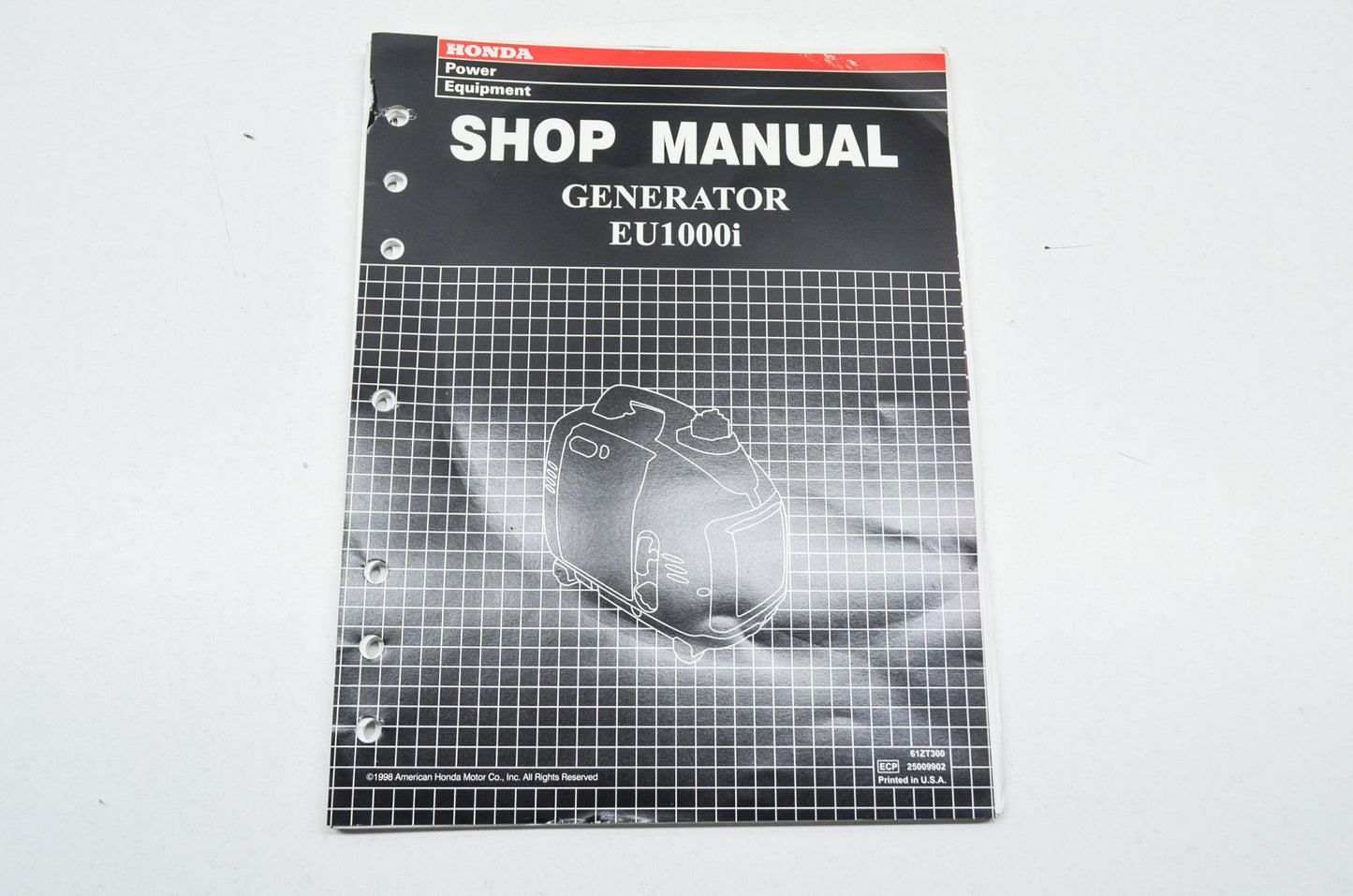 OEM Honda 61ZT300 Service Manual EU1000I