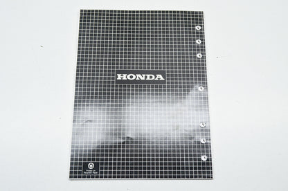 OEM Honda 61ZT300 Service Manual EU1000I
