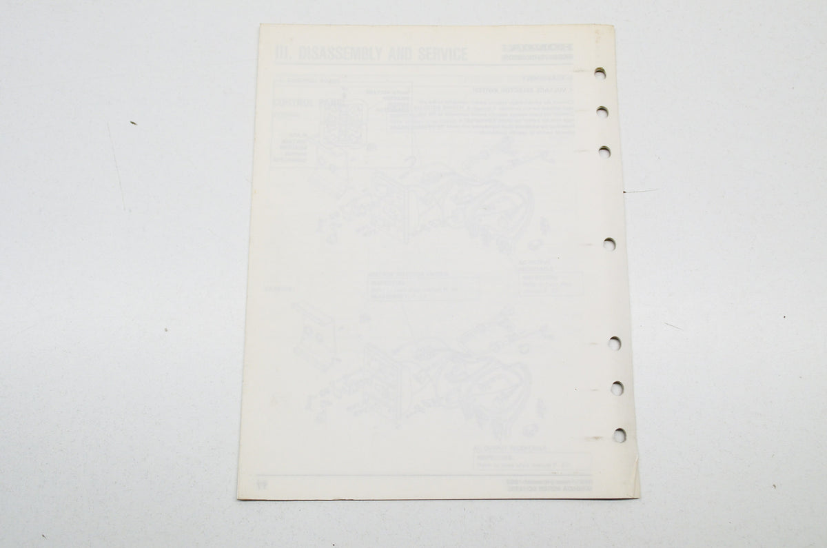 OEM Honda 61ZB701Z Supplement Shop Manual Generator EX3300SK1 EX4500SK1 NOS