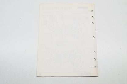 OEM Honda 61ZB701Z Supplement Shop Manual Generator EX3300SK1 EX4500SK1 NOS