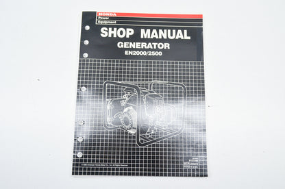 OEM Honda Shop Manual Generator EN2000 EN2500