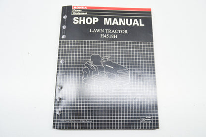 OEM Honda Shop Manual Lawn Tractor H4518H