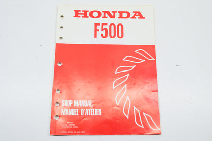 OEM Honda 6872310 F500(EF) Service Manual