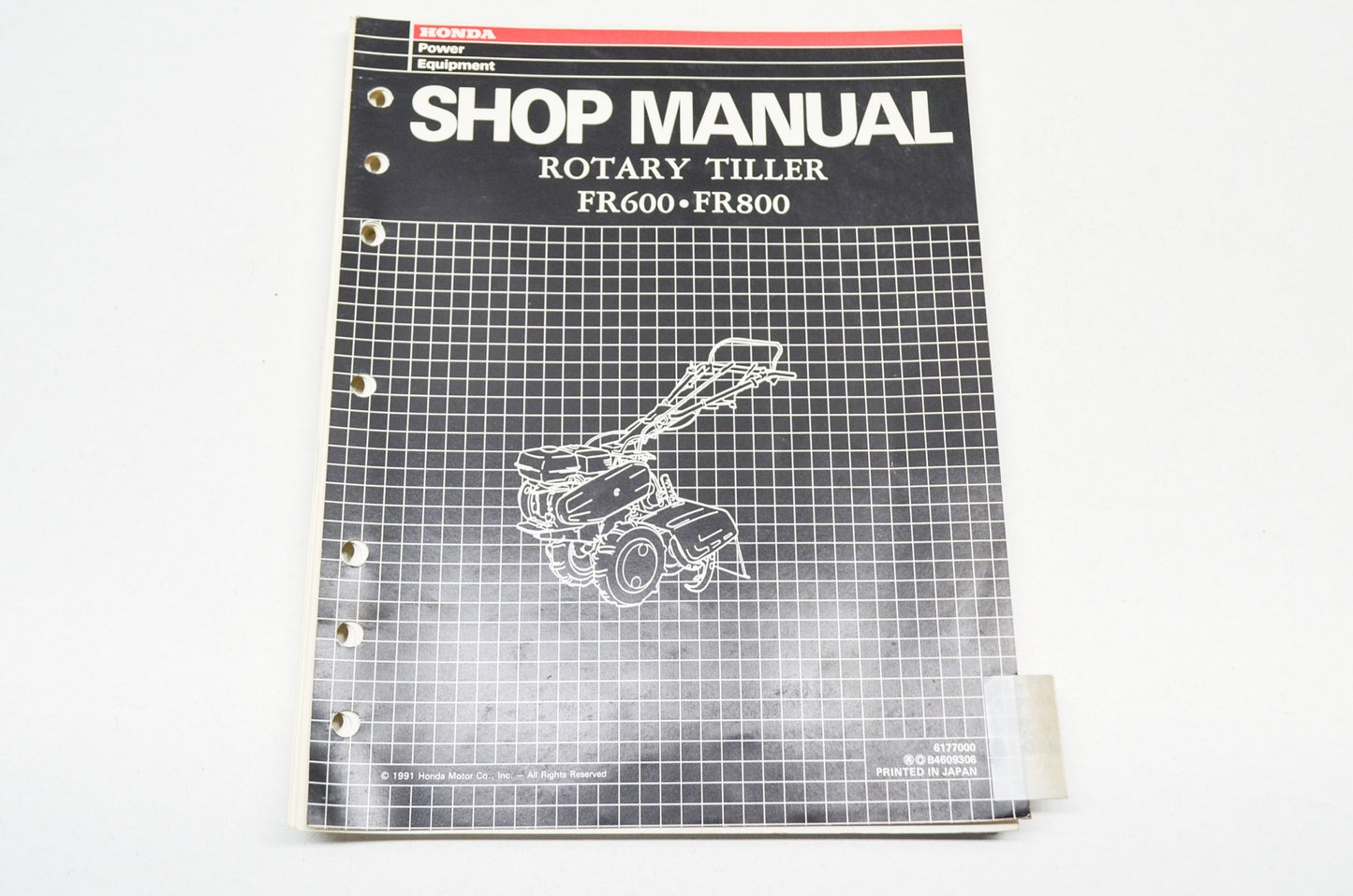OEM Honda 6177000 FR600/800 Service Manual