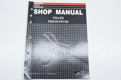 OEM Honda 6177700 Shop Manual Tiller FR650 FR750 NOS