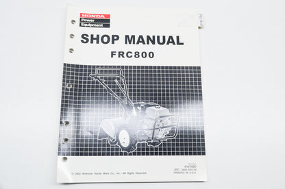 OEM Honda 61V2000 FRC800 Service Manual