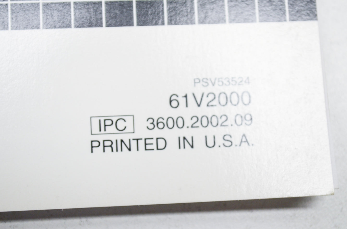 OEM Honda 61V2000 FRC800 Service Manual