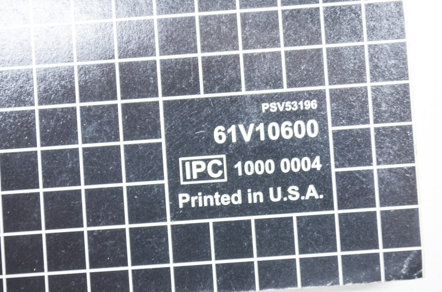 OEM Honda Shop Manual Snowthrower HS520A HS520AS