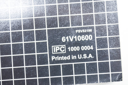 OEM Honda Shop Manual Snowthrower HS520A HS520AS