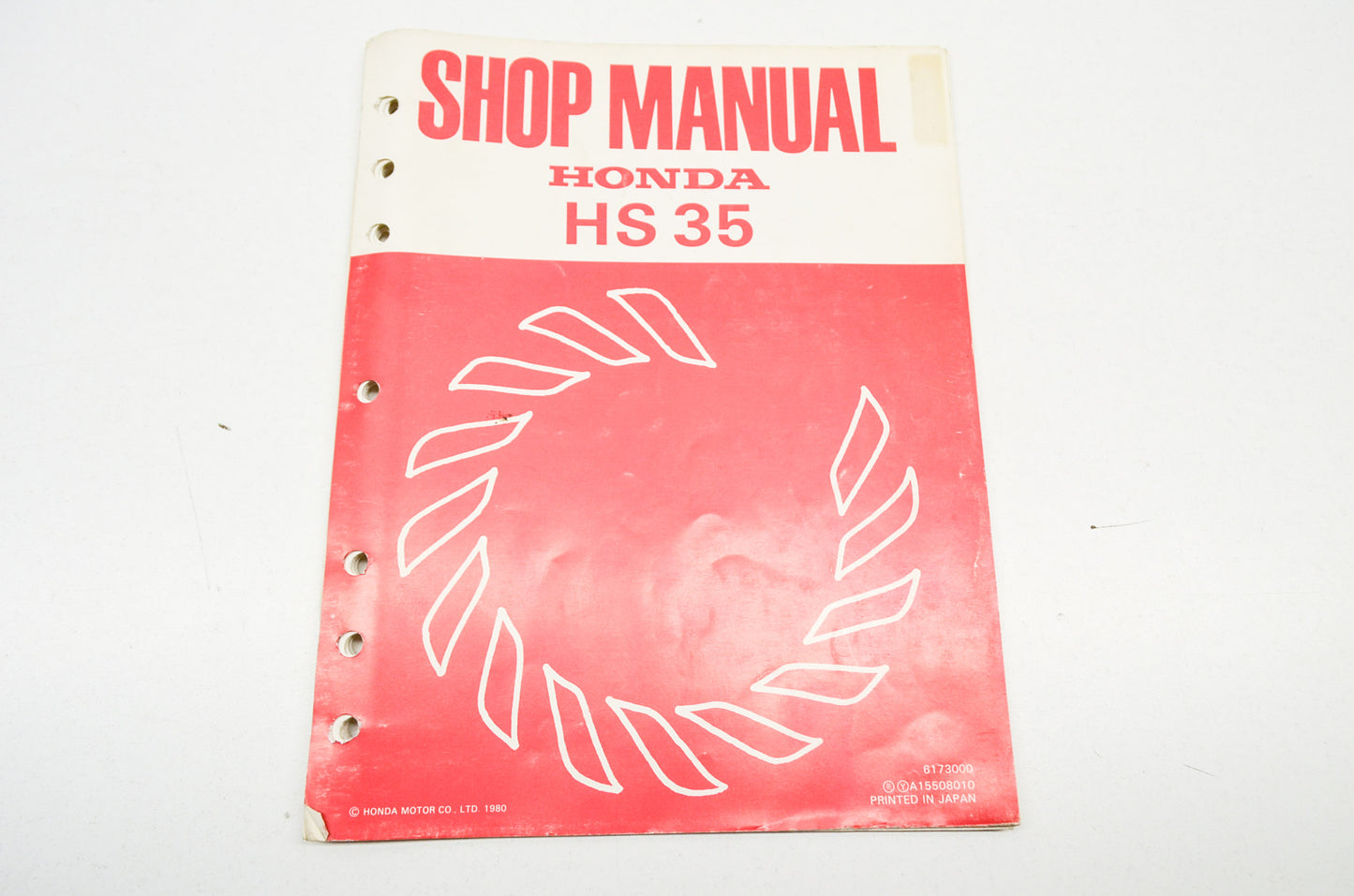 OEM Honda Shop Manual HS 35