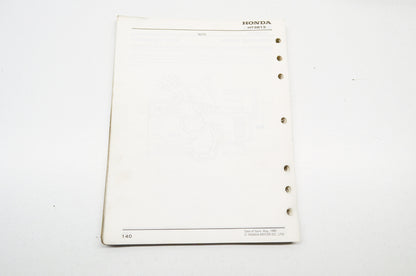 OEM Honda Shop Manual Lawn Tractor HT3813 HT4213