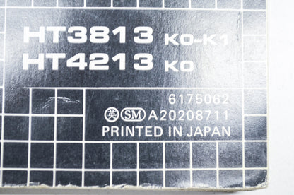 OEM Honda Shop Manual Lawn Tractor HT3813 HT4213