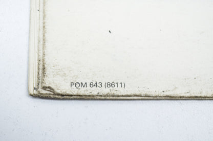 OEM Honda Owner's Manual 42' Two-Stage Snowblower for HT3810 HT3813