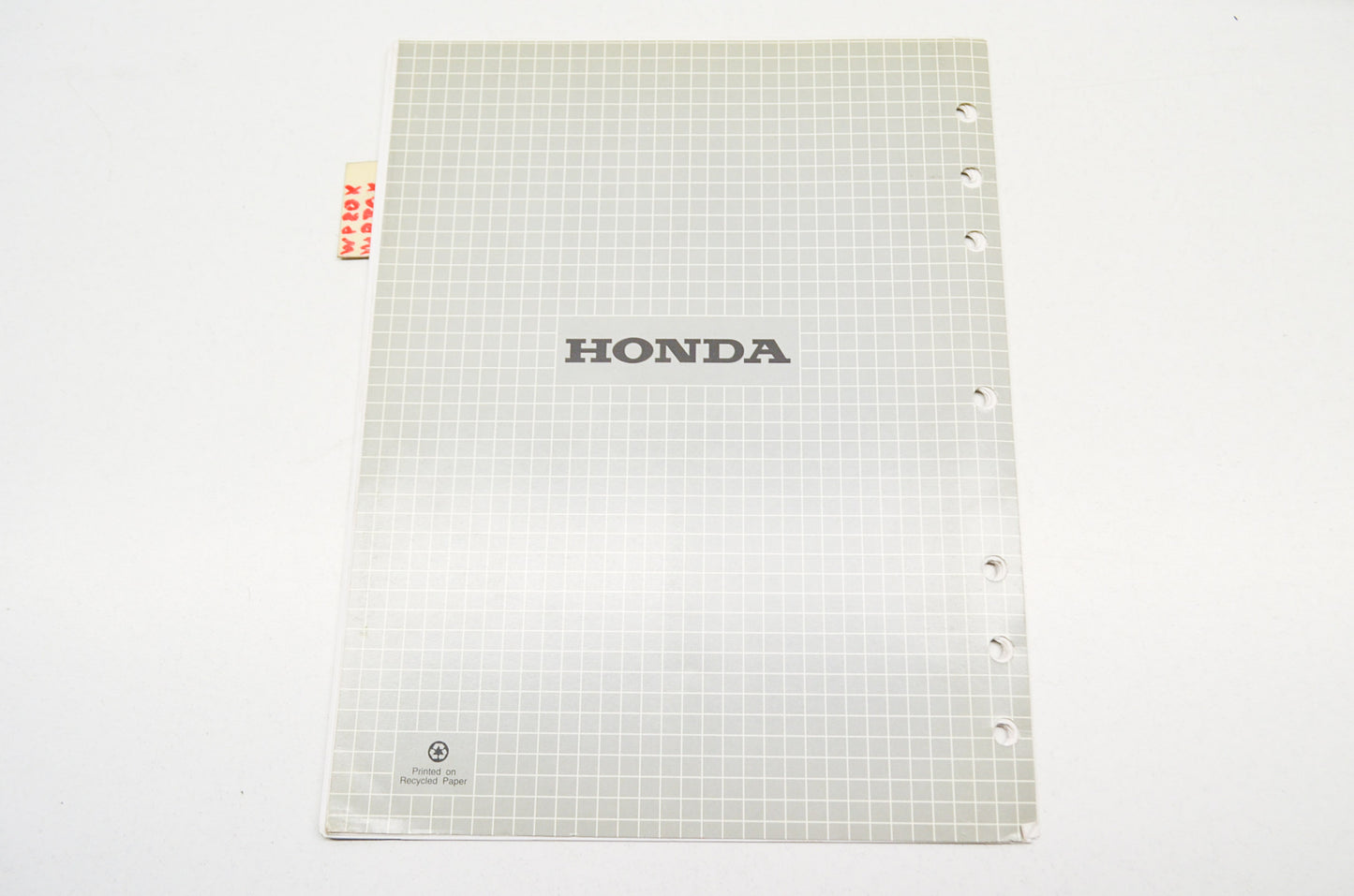 OEM Honda 61YB410Y Supplement Shop Manual Water Pump WP20X WP30X