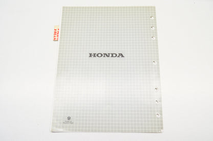 OEM Honda 61YB410Y Supplement Shop Manual Water Pump WP20X WP30X