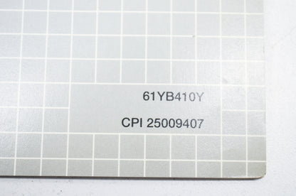 OEM Honda 61YB410Y Supplement Shop Manual Water Pump WP20X WP30X