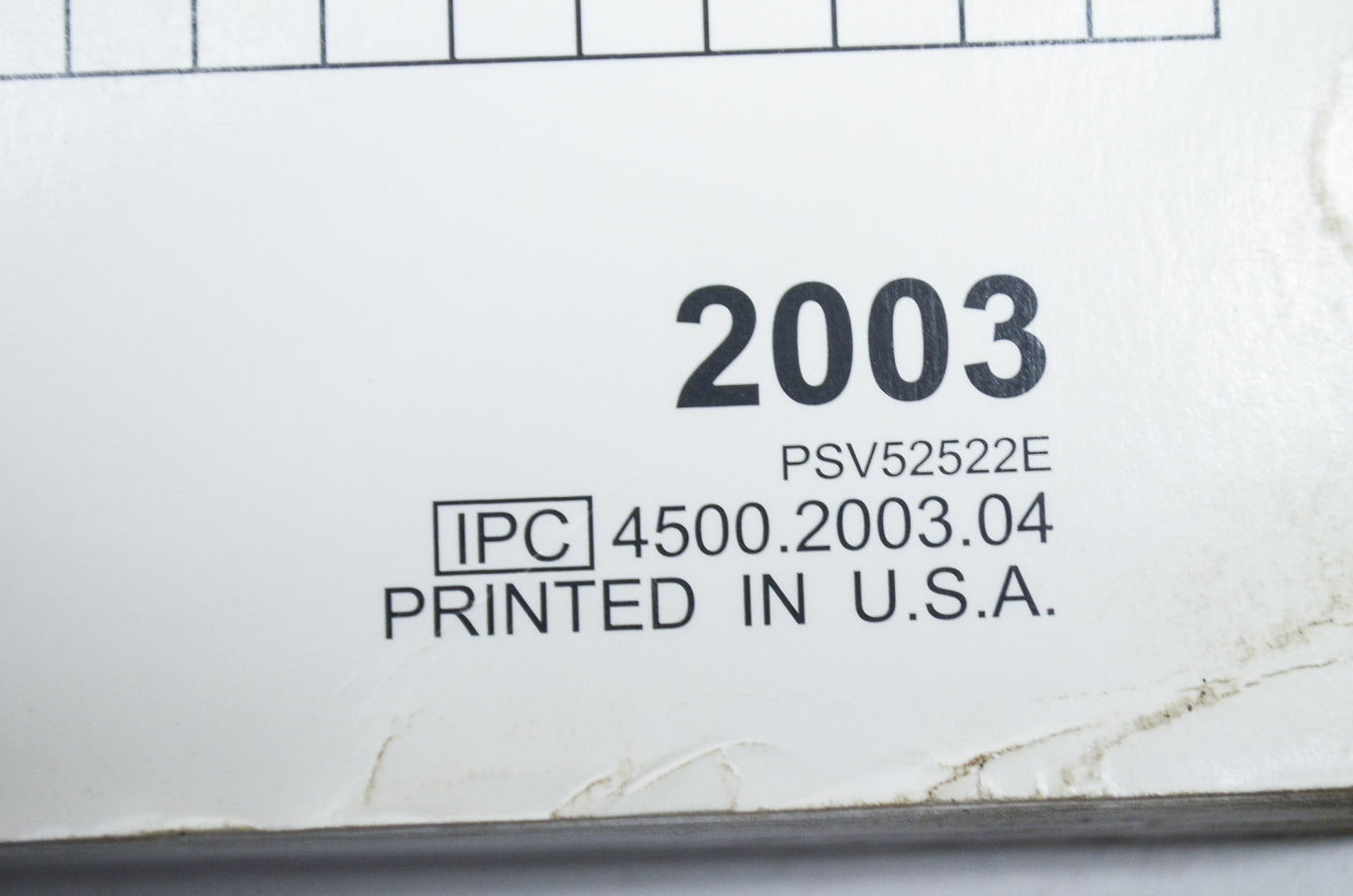 OEM Honda PSV52522E, TO103 Troubleshooting Manual