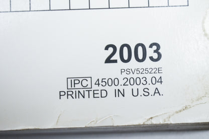OEM Honda PSV52522E, TO103 Troubleshooting Manual