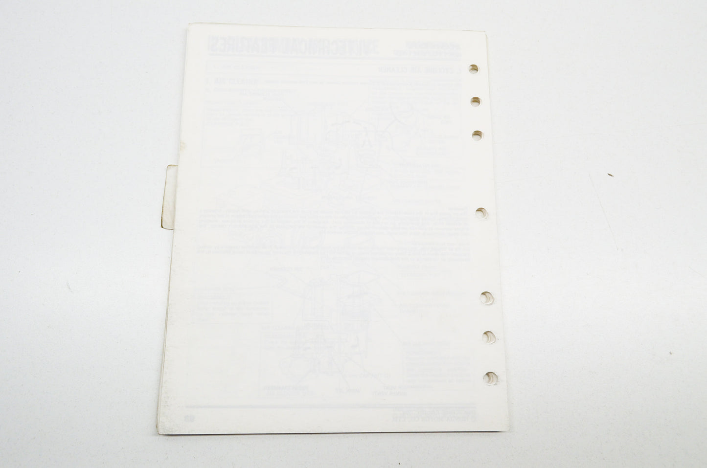 OEM Honda Shop Manual General Purpose Engine GX110 GX140