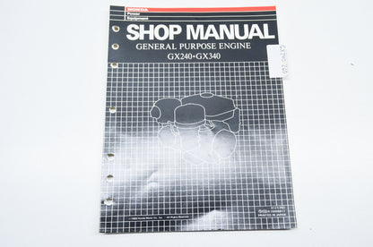 OEM Honda Shop Manual General Purpose Engine GX240 GX340
