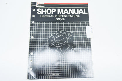 OEM Honda Shop Manual General Purpose Engine GX360