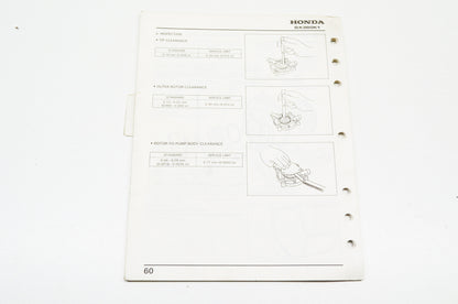 OEM Honda Shop Manual General Purpose Engine GX360