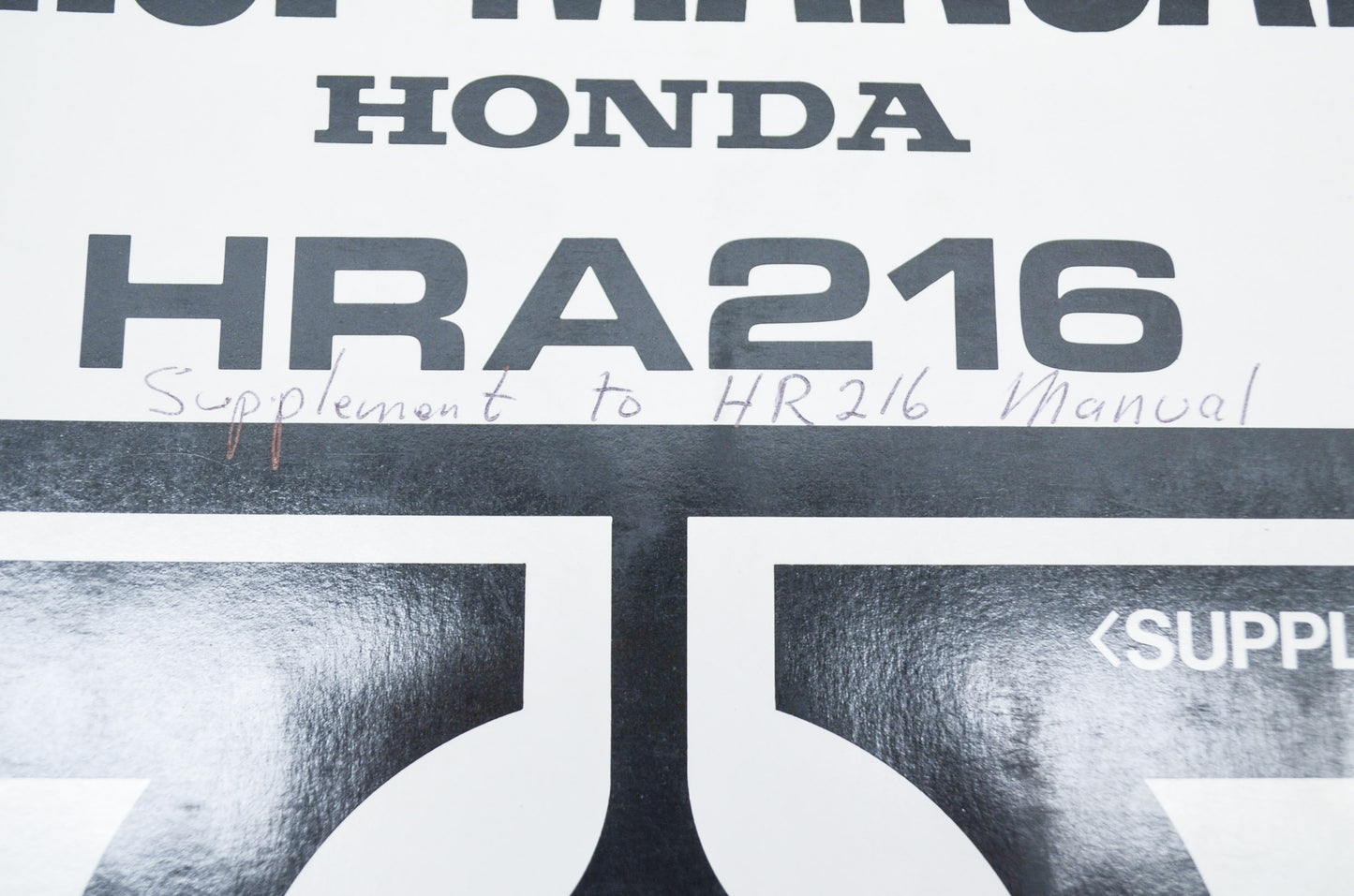OEM Honda 61VB300Z HRC216HXC Service Manual
