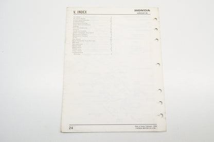 OEM Honda Shop Manual Supplement HRC215