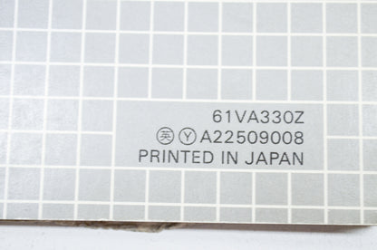 OEM Honda Shop Manual Supplement Rotary Mower HR195 HR215 HRA215