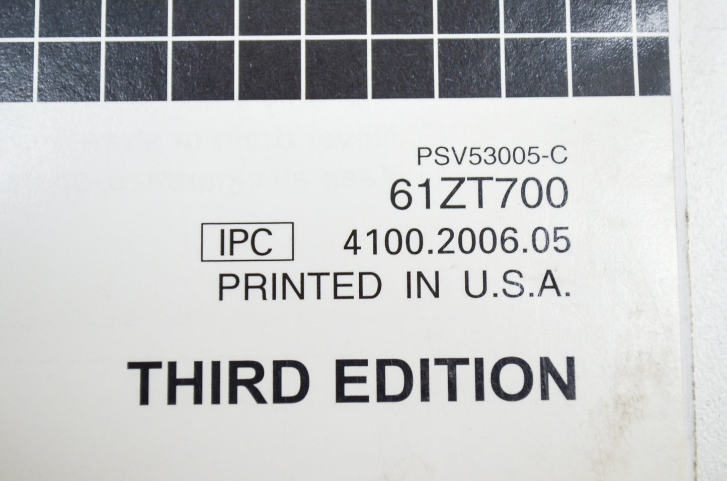 OEM Honda 3rd Edition Shop Manual Generator EU2600i EU3000is