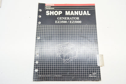 OEM Honda 61ZS400 Shop Manual Generator EZ3500 EZ5000