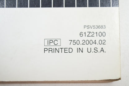 OEM Honda Shop Manual EM3800SX EM5000SXK2 EM6500SXK1