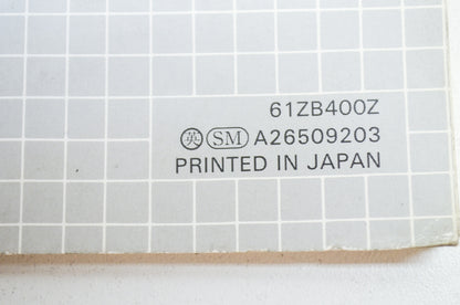OEM Honda 61ZB400Z EB/EG/EM3500X Service Manual